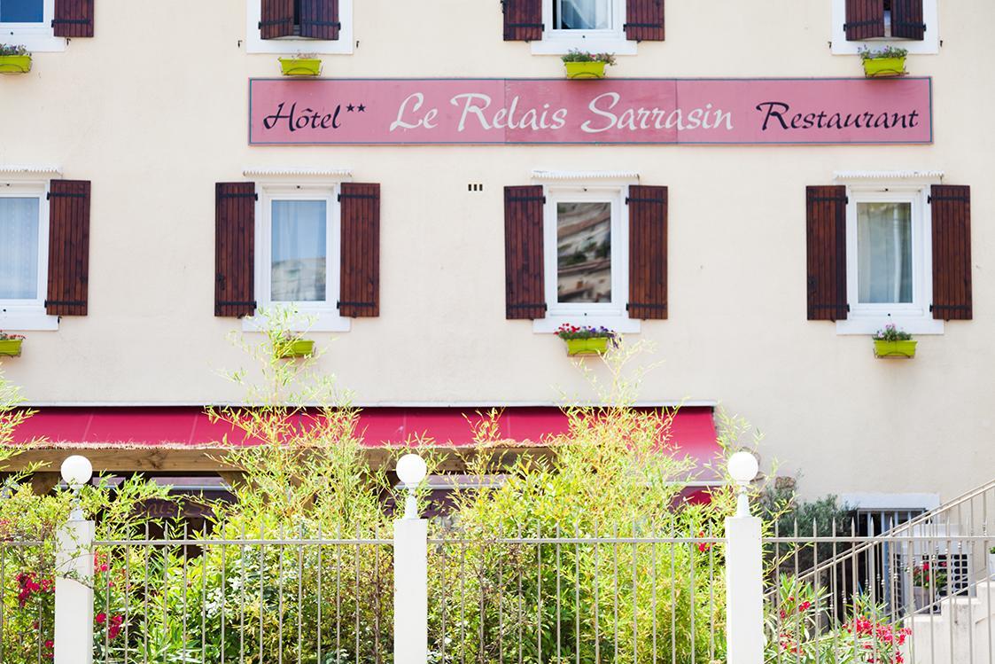 Logis Le Relais Sarrasin Otel Vezenobres Dış mekan fotoğraf