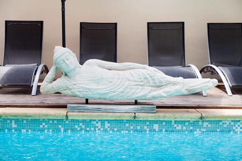 Logis Le Relais Sarrasin Otel Vezenobres Dış mekan fotoğraf